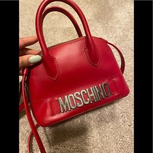Authentic Moschino leather bag